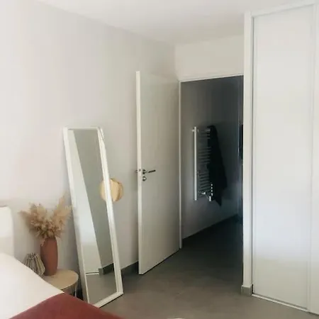 Appt 2pers Proche Montpellier, Climatisation, Wi-fi, Parking Inclus Apartamento Lattes