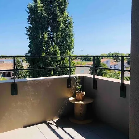 Appt 2pers Proche Montpellier, Climatisation, Wi-fi, Parking Inclus Apartamento Lattes
