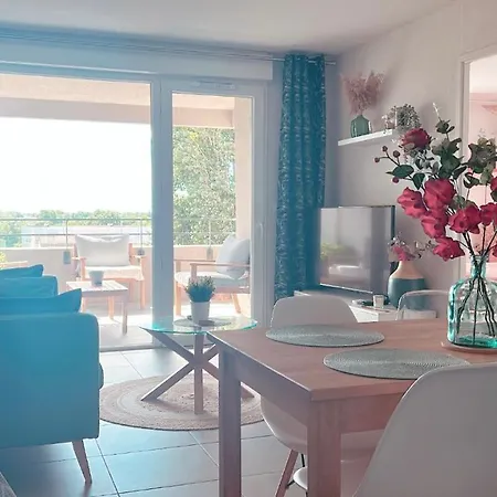 Apartamento Appt 2pers Proche Montpellier, Climatisation, Wi-fi, Parking Inclus Lattes